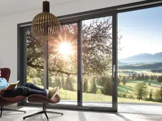 Schüco PVC Sürme Kapı