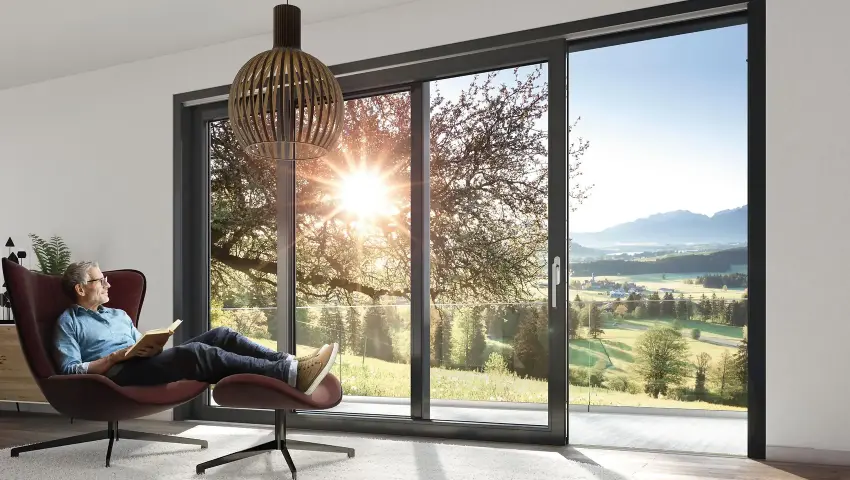 Schüco PVC Sürme Kapı