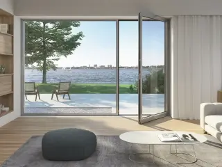 Schüco Eşiksiz Teras Kapısı